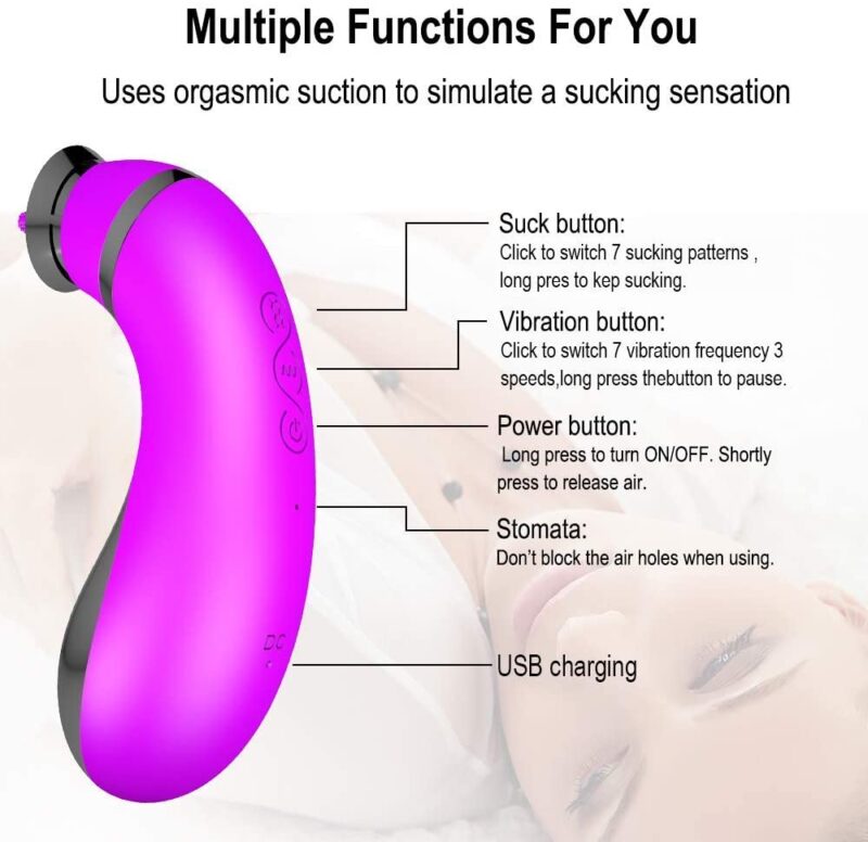 Clitoral Stimulator with 7 Strong Suction Modes - Image 4