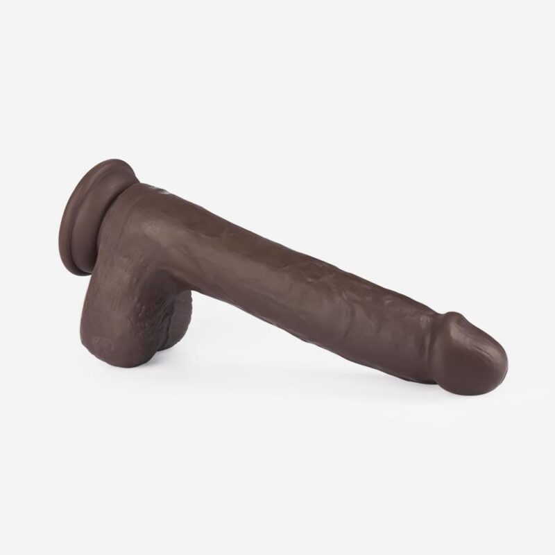 8.7  Dark-Brown Remote Control Multifunctional Dildo - Image 6