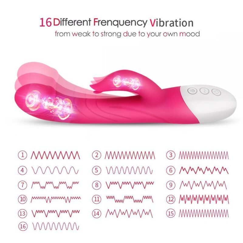 LEVETT 8*8 Vibration Rabbit Vibrators - Image 3