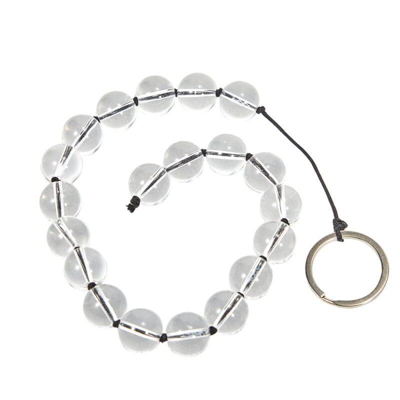 Crystal Glass Transparent Anal Plug Beads - Image 3