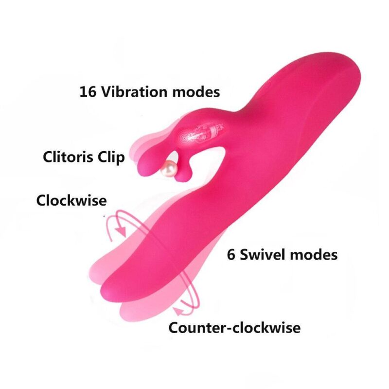 LEVETT Dildo Vibrators For Women Rabbit Sex Toys G Spot Clitoris Clip Stimulate Vagina Wand Massager Adult vibrador Shop Female - Image 2