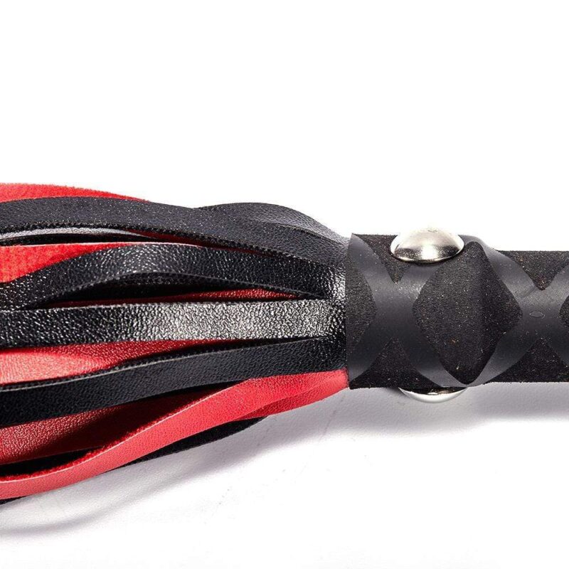 Black-Red Spanking Flirting Whip - Image 4