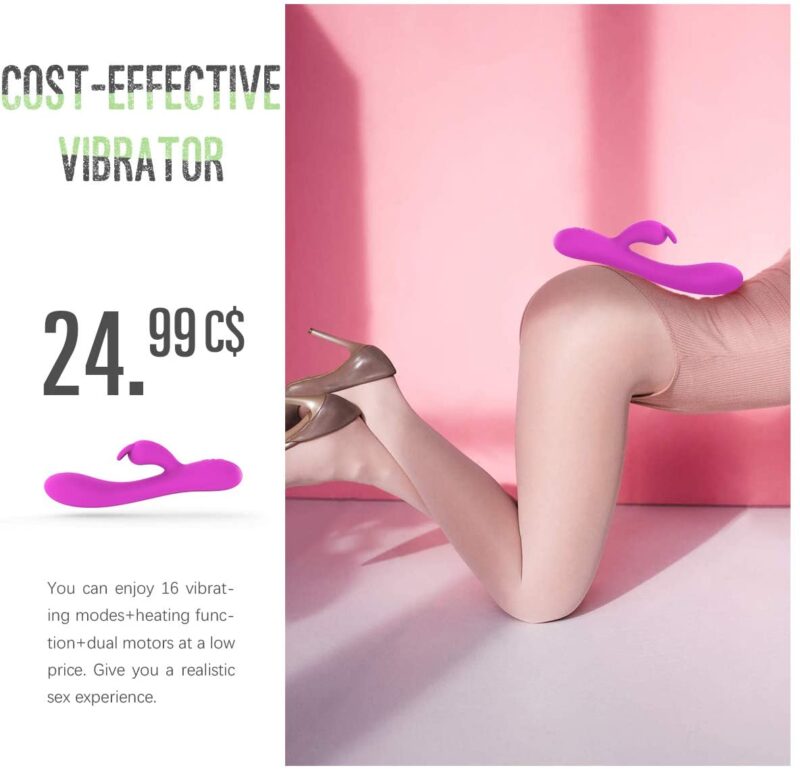 Heating G-Spot Rabbit Vibrator - Image 5