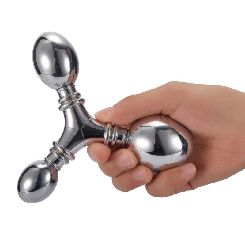 Metal Trinity Anal Plug Set Adult Toy - Image 5
