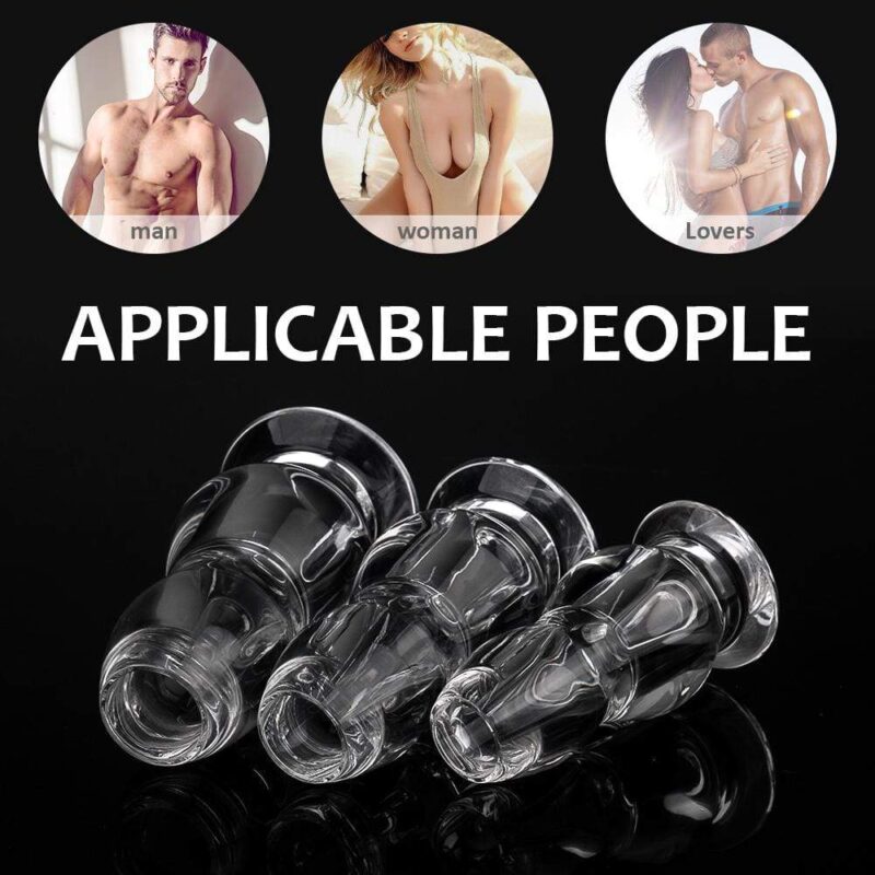 3PCs Transparent Anal Toys - Image 6