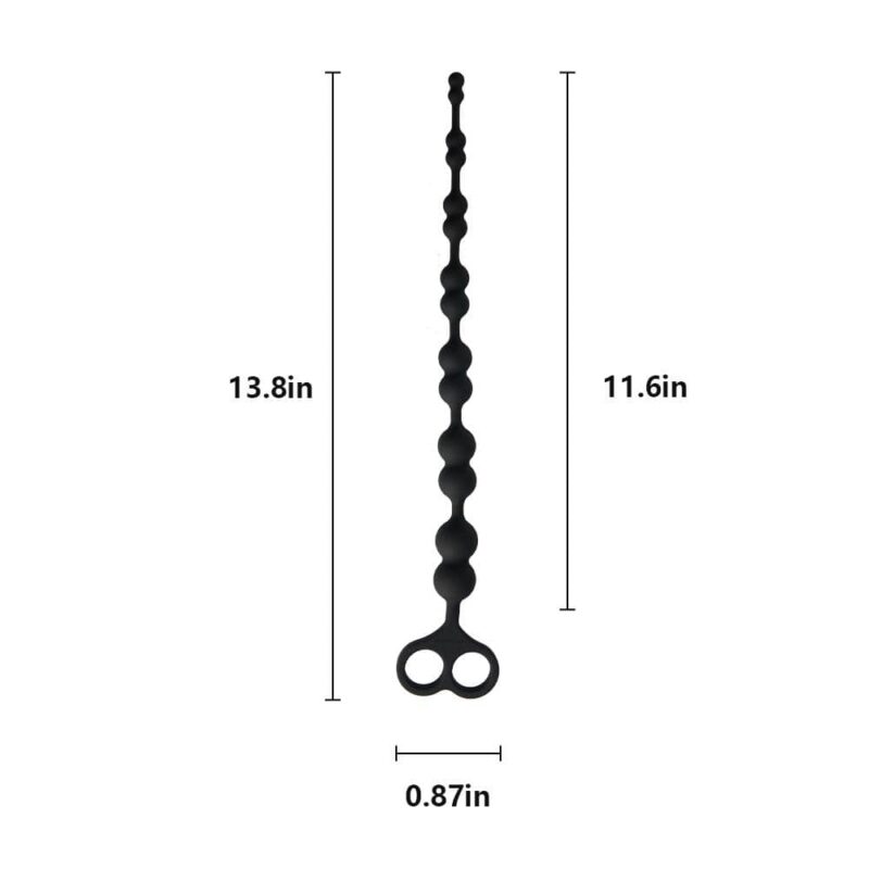 Silicone Flexible Anal Beads - Image 5