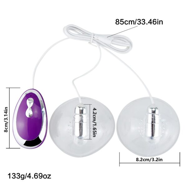 20 Modes Nipple Stimulation Licking Vibrator