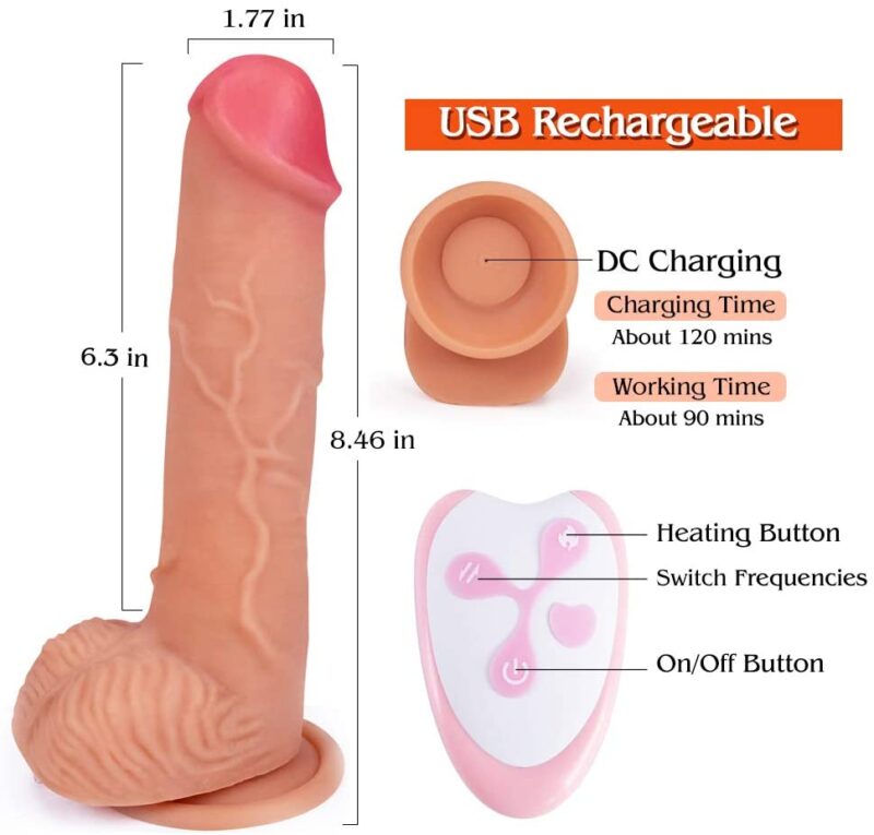Realistic Thrusting Dildo - Image 6