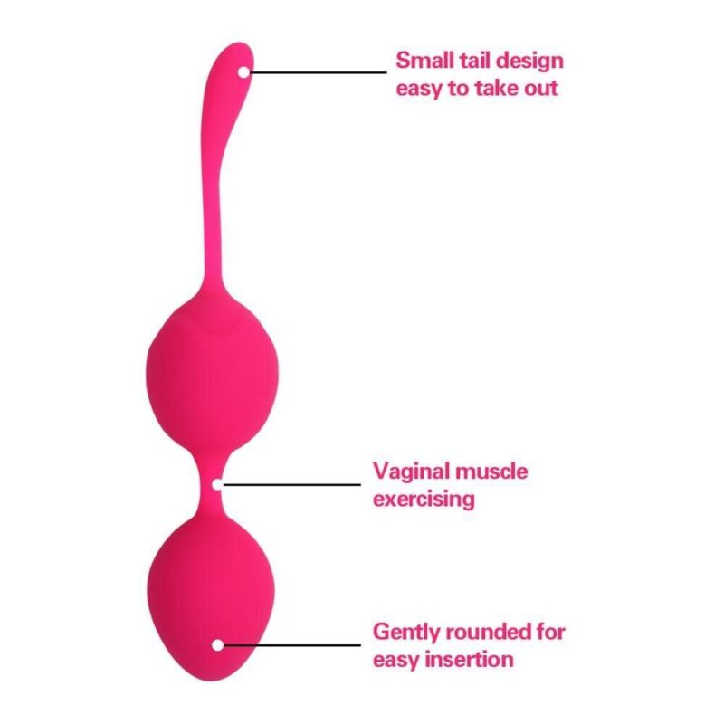 LEVETT Silicone Kegel Balls Ben Wa Ball Vaginal Tighten Exercise Egg Massager Adult Trainer Couples Sex Toys Women Sexshop femme - Image 4