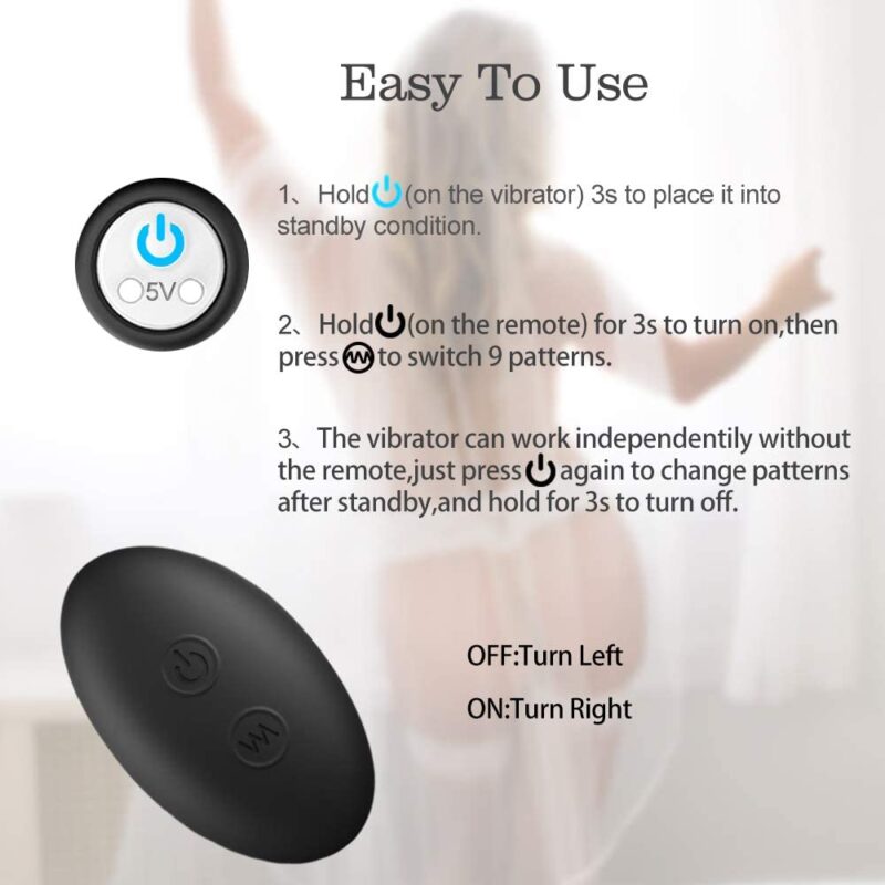 3Pcs 9 Vibrations Suction Cup Butt Plug Set - Image 8