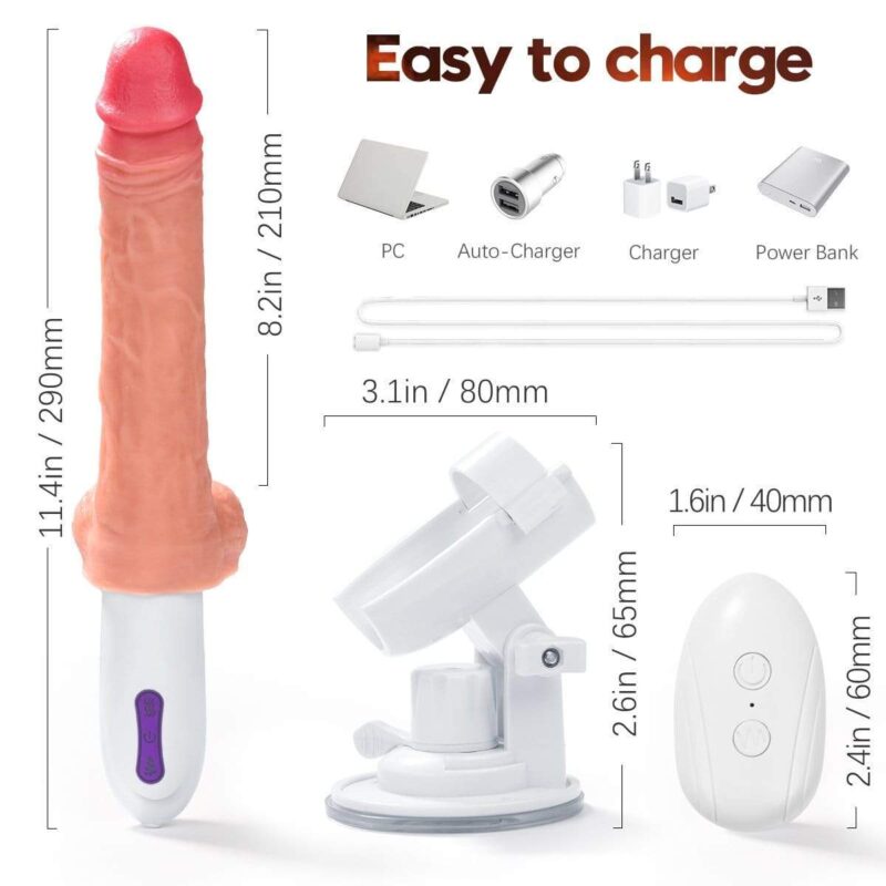 Thrusting & Vibrating Sex Machine - Image 7