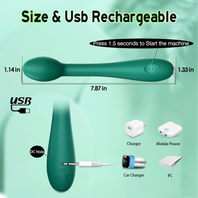 Clitoral Tits Anal Stimulator Dildo with 12 Powerful Vibrating Modes - Image 5