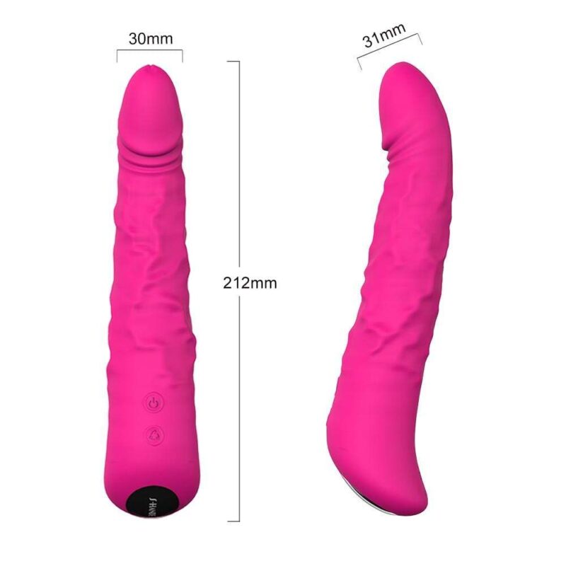 360° Rotating Realitic Dildo Vibrator - Image 4