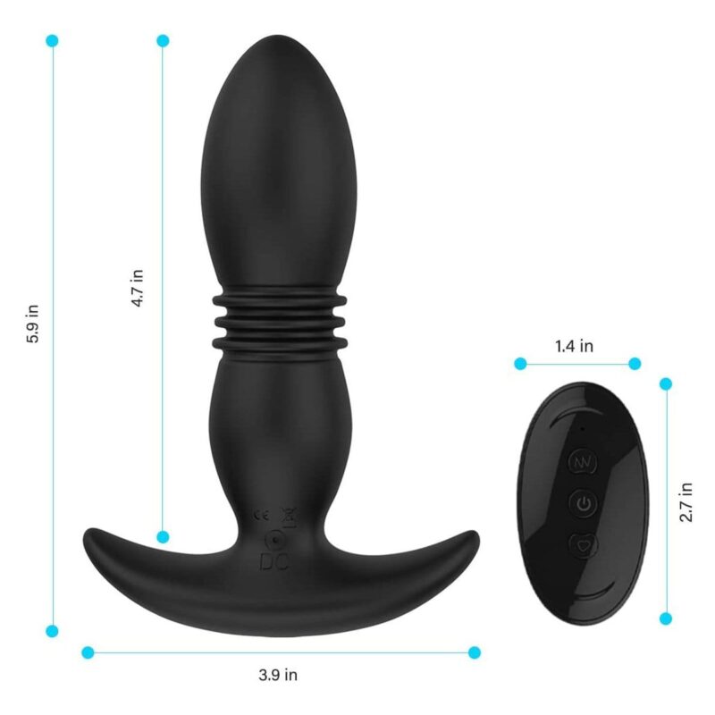 Thrusting Anal Vibrator Prostate Massager - Image 4